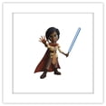 thumbnail image 1 of Gallery Pops Star Wars: Young Jedi Adventures - Master Zia Wall Art, White Framed Version, 12" x 12", 1 of 5