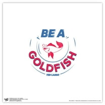Gallery Pops Ted Lasso - Be A Goldfish Wall Art, Unframed Version, 12" x 12"