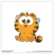 Gallery Pops The Garfield Movie - Garfield Infant Sketch Wall Art, Unframed Version, 12" x 12"
