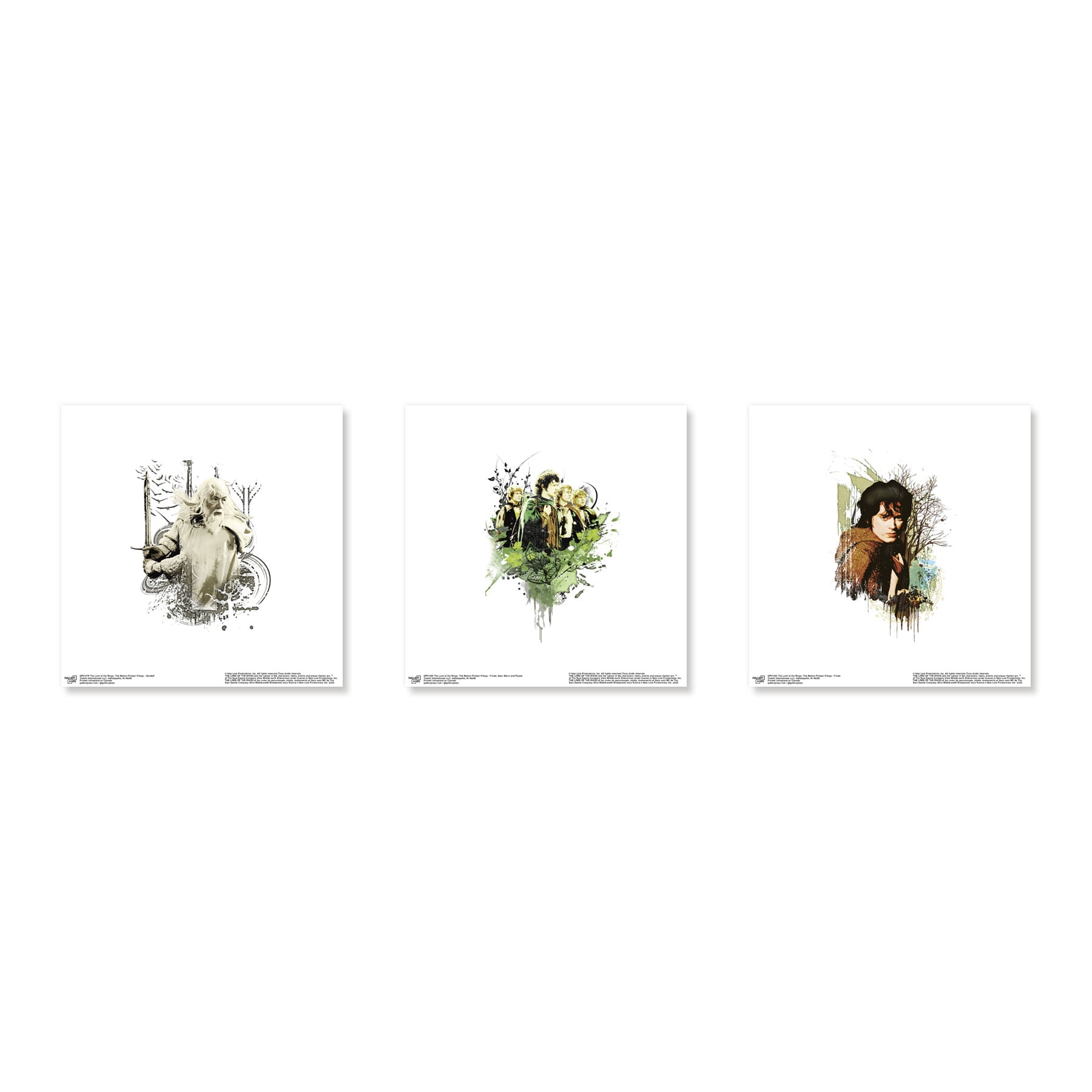 Gallery Pops The Lord of the Rings - Group Wall Art Bundle (3-Pack ...