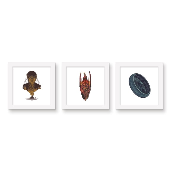 Gallery Pops The Lord of the Rings - One Ring Wall Art Bundle (3-Pack)
