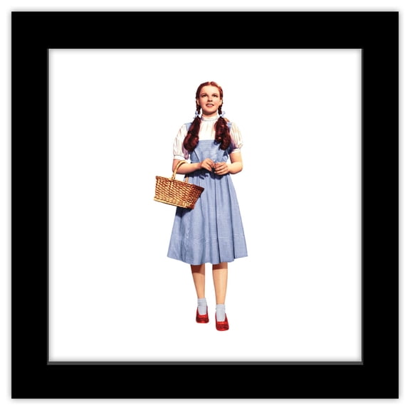 Gallery Pops The Wizard of Oz - Dorothy Wall Art, Black Framed Version, 12" x 12"