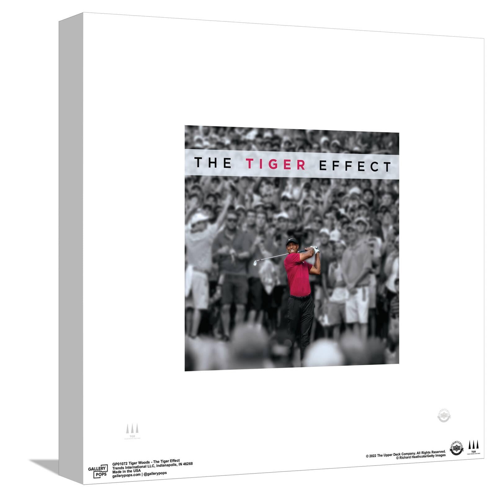 Tiger Effect Gallery Pops Tiger Woods - The Tiger Effect Canvas Wall Art, Unframed ...
