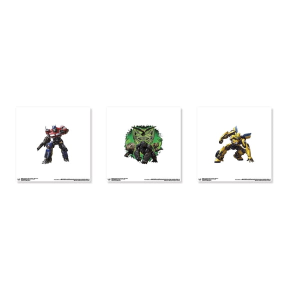 Gallery Pops Transformers: Rise of the Beasts - Primal Wall Art Bundle (3-Pack)