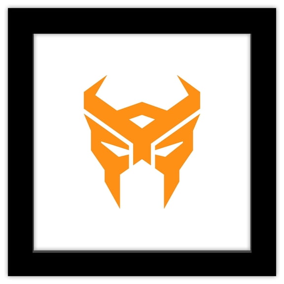 Gallery Pops Transformers: Rise of the Beasts - Terrorcon Icon Wall Art, Black Framed Version, 12" x 12"