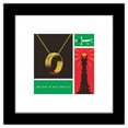 thumbnail image 1 of Gallery Pops Warner 100th Anniversary - Lord of the Rings Poster Wall Art, Black Framed Version, 12" x 12", 1 of 5