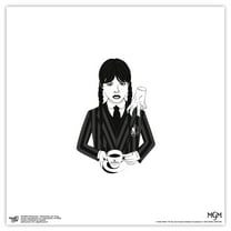 Gallery Pops Wednesday - Wednesday and Thing Wall Art, Unframed Version, 12" x 12"