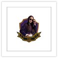thumbnail image 1 of Gallery Pops Wednesday - Yoko Tanaka Gallery Portrait Wall Art, White Framed Version, 12" x 12", 1 of 5