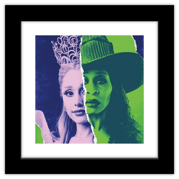 Gallery Pops Wicked: For Good (2025) - Torn Split Wall Art, Black Framed Version