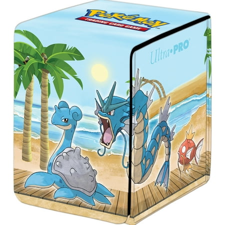 Gallery Series Seaside Alcove Flip Deck Box - Protect Your Cards While On The Go and Show Up to Battle in Style Against Friends and Enemies