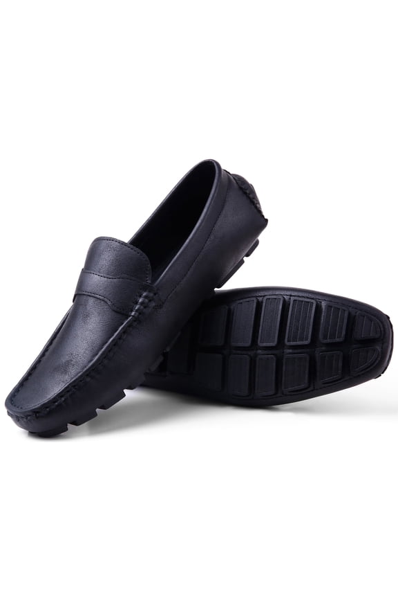 Mens Casual Shoes Driver Loafers Black 10M US 9.5UK 43 EU