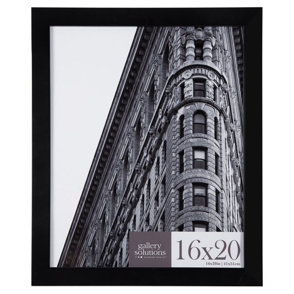 Gallery Solution 24x36 Black Flat Large Wall Frame