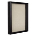 thumbnail image 1 of Gallery Solutions 11x14 Black Shadow Box Picture Frame Display, 1 of 9