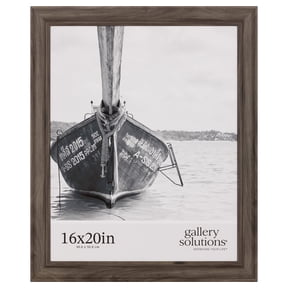 Gallery Solutions 16"x20" Greywash Large Wall Frame, Stylish and Versatile Solution - Gray