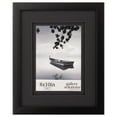 thumbnail image 1 of Gallery Solutions - 8"x10" - Rectangular Black Frame with Double Mat - for 5"x7" Photos, 1 of 10