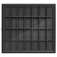 thumbnail image 1 of Gallery Solutions Black Shot Glass Collection Display Case - Holds 28 Collectibles, 1 of 7