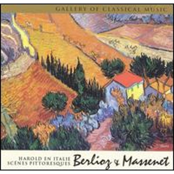 Gallery of Classical Music: Berlioz & Massenet (CD) by Milan Telecky (viola)