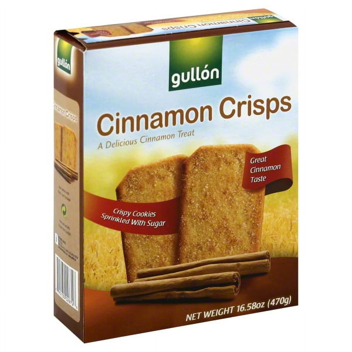 Galletas Gullon Cinnamon Crisps, 16.58 oz.