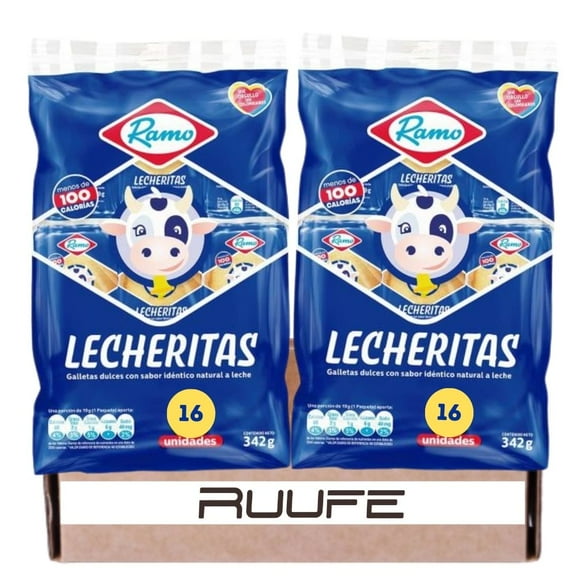 Galletas lecherita Ramo Sweet and Soft Crakers (32 pack) Milkmaid Flavor Galletas Colombianas Colombian snacks comida colombiana mekato colombiano