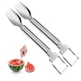 thumbnail image 1 of Gallickan 2-in-1 Stainless Steel Watermelon Cutter, 2 Pcs Watermelon Slicer Watermelon Cutter Melon Cutter,Watermelon Cutting Tool Fruit Cutter for Kitchen, Party, 2 Pcs, 1 of 9