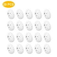 thumbnail image 1 of Gallickan 20 Pcs Easter Eggs, Easter Decorations Eggs for Decorating Eggs for Easter Party Ornaments Egg Hunt Basket Stuffers Fillers, White, 1 of 5