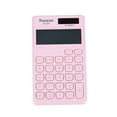 thumbnail image 1 of Gallickan Basic Calculators for School, 12-Digit Cute Calcultors for Boys Girls, Solar and Battery Powered, Math Calculator for Middle School & College, Pink, 1 of 8