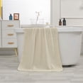 thumbnail image 1 of Gallickan Bath Towel, Velvet Plush Absorbent Towel, 40x70 Inch Quick Dry, Spa Bathroom Home Textile, Machine Wash Safe, Beige, 1 of 6