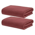 thumbnail image 1 of Gallickan Bath Towels, 2 Pack 30x14 Inch Microfiber Body Drying Cloths, Quick Dry Shower Spa Accessory, Coffee, 1 of 5