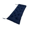 thumbnail image 1 of Gallickan Bench Cushion, 40x20 Inch Outdoor Seat Pad Waterproof Replacement Cover Patio Furniture Swing, Navy, 1 of 7