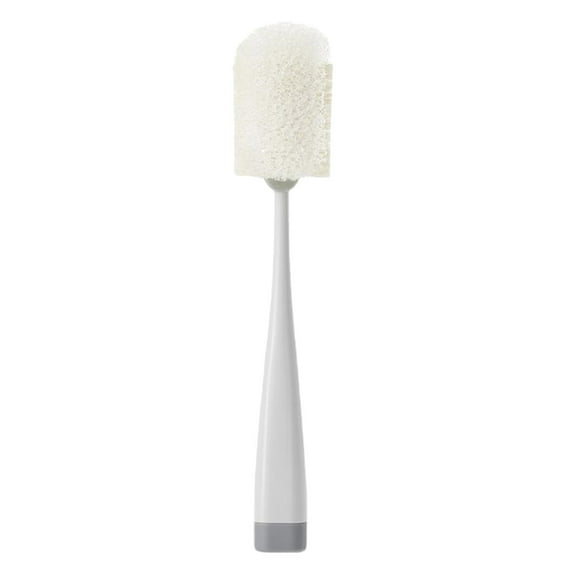Gallickan Bottle Brush, Non-Scratch Household Kitchen Sponge for Wine,Whiskey Glass, Cups, Baby Bottle Glasswares Mugs Cups Kitchen Clean, Gray