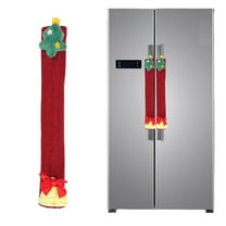 Gallickan Christmas Handle Covers, Heat Resistant Oven Grips, Non-Slip Kitchen Protector, Holiday Safety Decor, A