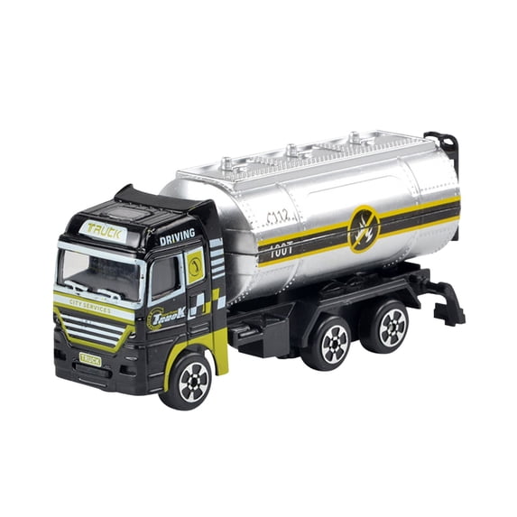 Gallickan City Vehicles Toys, Realistic Emergency Truck Car Model Simulation Alloy Engineering Car Toys, Great Gift for Boys Birthdays, B
