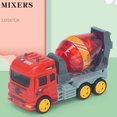 thumbnail image 1 of Gallickan Construction Truck Toys for Boys, Friction Powered Car Toys, Push and Go Inertial Pull Back Vehicle for Boys Girls Birthday Christmas Party Gifts, Mixer, 1 of 3