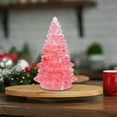 thumbnail image 1 of Gallickan Crystal Christmas Tree, Colorful Gravel Glitter Glue DIY Craft Kit, Tabletop Decoration Gift, Reusable Holiday Centerpiece, Watermelon Red, 1 of 6