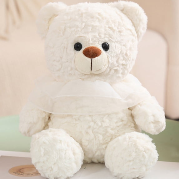 Gallickan Cute Bear Plush Toy, 20" Stuffed Animal Bear Soft Body Bear Pillow,Super Soft Bear Hugging Toy Pillow Large Plush Pillow for Kids, Beige