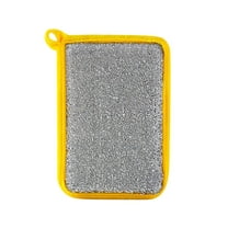Elainilye Dish Sponge, 2025 Double Sided Scrubber Multi-Purpose Absorbent Dishwashing Cloth, 5 Pack Kitchen Cleaning Pads, A