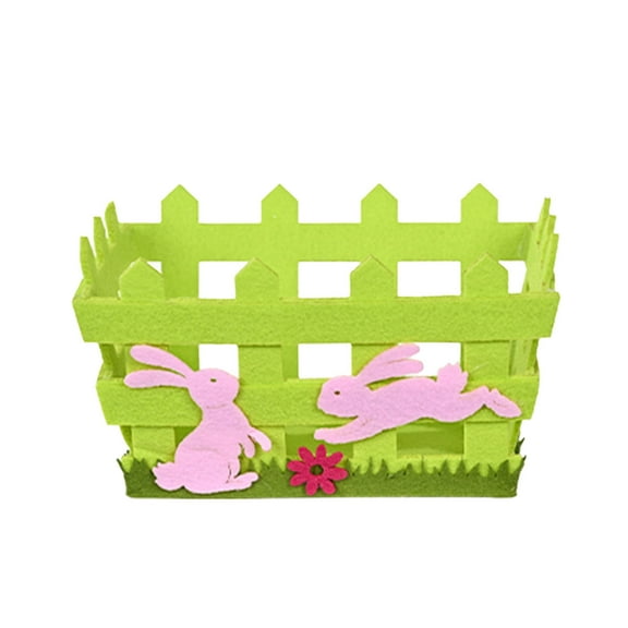 Gallickan Easter Baskets for Girls, Cute Bunny Baskets for Girls Boys, Easter Supplies for Easter Stuffers, Easter Children Gift Easter Decor, B