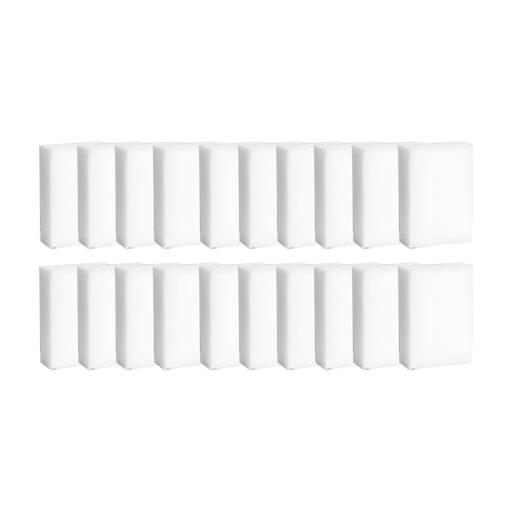 Gallickan Eraser Sponge, 20 Pack Extra Thick, Long Lasting, Sponges in Bulk - Foam Cleaning Pads - Bathtub, Floor, Baseboard, Bathroom, Wall Cleaner, 20 Pcs