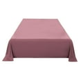 thumbnail image 1 of Gallickan Flat Sheet King, 70x90 Inch Polyester Solid Color Bed Cover Skin Friendly Wrinkle Resistant, C, 1 of 6