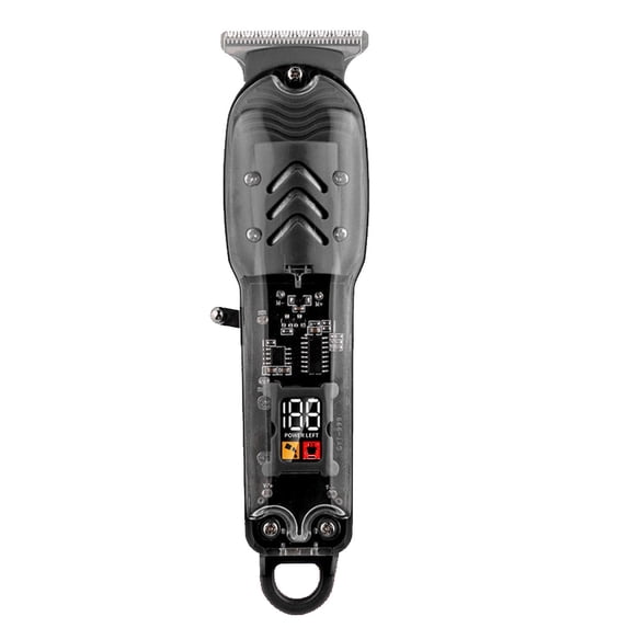 Gallickan Hair Clipper Set, Electric Barber Trimming Kit, Detachable Blade System for Home Haircuts, Black