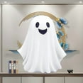 thumbnail image 1 of Gallickan Halloween Figurine, Synthetic Resin Cute Ghost Decor for Desktop Party Scene, Festive Themed Ornament Accessory, Multicolor, 1 of 8