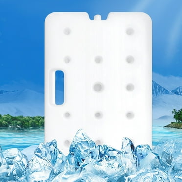 Gallickan Ice Packs, Quick Freeze Space Saving Reusable Ice Packs for Lunch Boxes or Coolers for The Beach, Camping, and Fishing - A