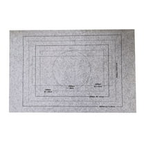 Gallickan Jigsaw Puzzle Mat Roll Up, Puzzle Board Mat 55鈥?x 39鈥?Portable Keeper Up to 1500 pieces with Non-Slip Rubber Bottom and Travel-Friendly Storage Bag, Gray
