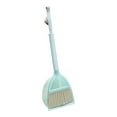 thumbnail image 1 of Gallickan Kids Broom Set, Child-Size Dustpan & Broom Combo, 20" Stainless Steel Handle Cleaning Tools for Indoor Playhouse, Blue, 1 of 8