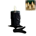 thumbnail image 1 of Gallickan LED Candle Lights with Clip, Flameless Festival Decor, Christmas Tree Clip Candles, Battery Operated Safe Lighting, Black, 1 of 4