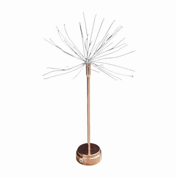 Gallickan LED Copper String Light, Table Lamp with USB Cable, Battery Operated Light, for Bedroom and Party Decor, B