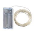 thumbnail image 1 of Gallickan LED String Lights, Warm White String Lights, 20 Lights, 6.6 Feet, Battery Operated Lights with Battery Box, for Indoor, Outdoor, Party Decor, Yellow, 1 of 7