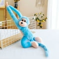 thumbnail image 1 of Gallickan Long Arm Monkey Plush Toy, 24 Inch Soft Stuffed Animal, Cute Primates Doll for Home Decor, Birthday Christmas Gifts for All Ages, Blue, 1 of 8