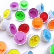 Gallickan Montessori Toys for 1 2 3 Year Old, Matching Eggs Toys, Sorting & Stacking Educational Toys, Color Recognition Stacker Shape Sorter