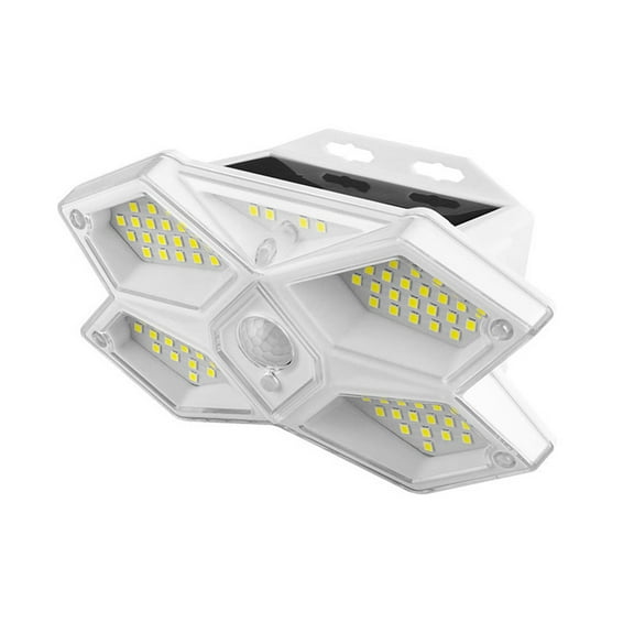 Gallickan Outdoor Solar Motion Sensor Light 100LED, 3 Modes, IP65 Waterproof Security Wall Light, for Yard Garage, 1pc